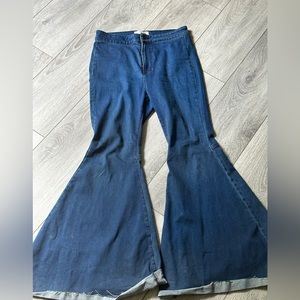 Free people flare pants- petite